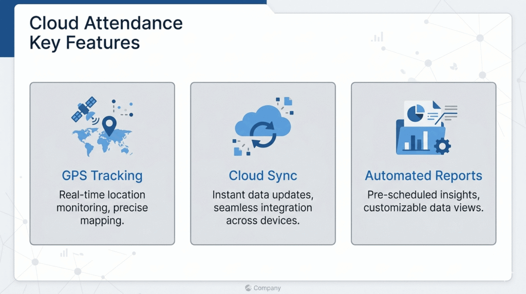 Cloud Attendance Key Features
